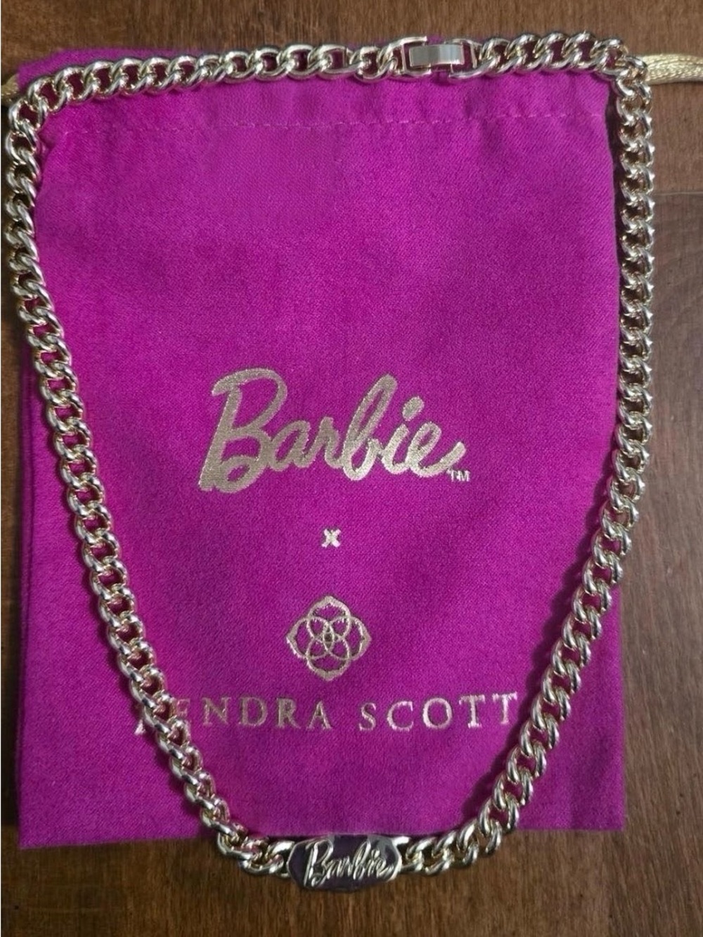 Kendra Scott x Barbie Gold Chain Necklace